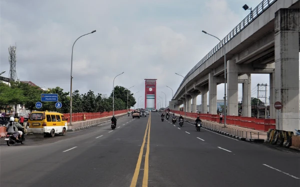 Thumbnail Perayaan Tahun Baru 2026 di Palembang, Polisi Berlakukan Penutupan Jalan