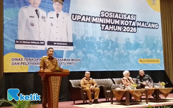 Thumbnail Berita - UMK Kota Malang 2026 Naik Jadi Rp3,7 Juta, Wahyu Hidayat: Itu Investasi