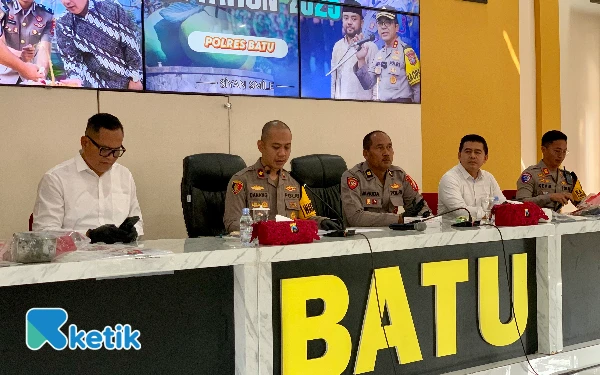 Kriminalitas di Kota Batu Turun 10,9 Persen, Wakapolres: Laka Bus jadi Kasus yang Paling Menantang