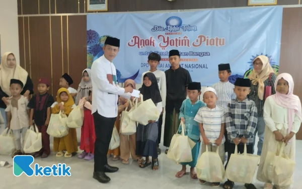 DPD PAN Bojonegoro Beri Santunan dan Doa Bersama Anak Yatim Piatu