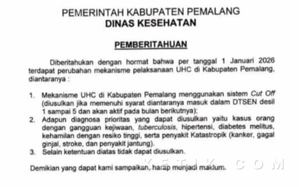 Thumbnail Berita - Pemkab Pemalang Resmi Ubah Mekanisme UHC, Fokus Penyakit Prioritas
