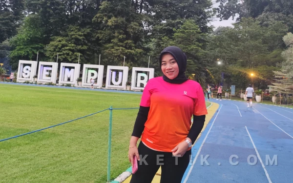 Thumbnail Berita - Lapangan Sempur Kota Bogor Jadi Ajang 'Pamer' Outfit Bagi Pencinta Lari