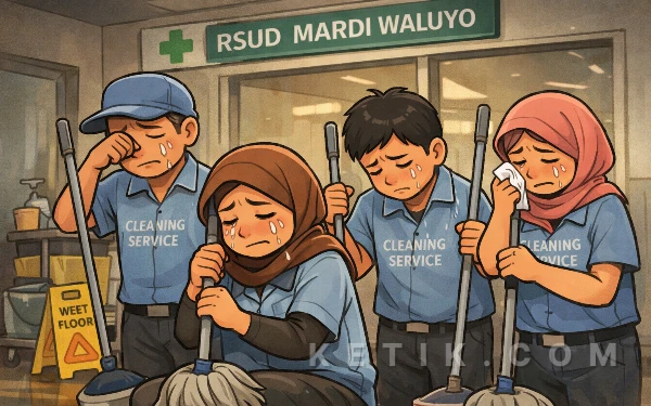 Tangis di Balik Pel RSUD Mardi Waluyo Kota Blitar! Puluhan Tahun Mengabdi, Diputus dalam Hitungan Hari