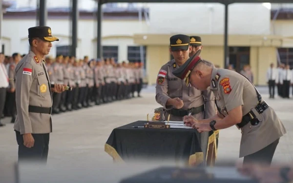 Kapolda Aceh Pimpin Sertijab 4 PJU dan 3 Kapolres Baru, Ini Daftarnya