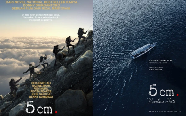 Thumbnail Berita - Resmi! Soraya Intercine Rilis Teaser 5 cm: Revolusi Hati, Siap Ajak Penonton Nostalgia