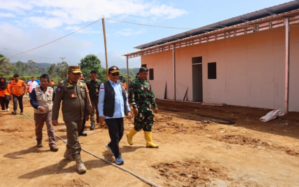 Thumbnail BNPB Tekankan Percepatan Pembangunan Huntara bagi Warga Terdampak di Koto Tinggi