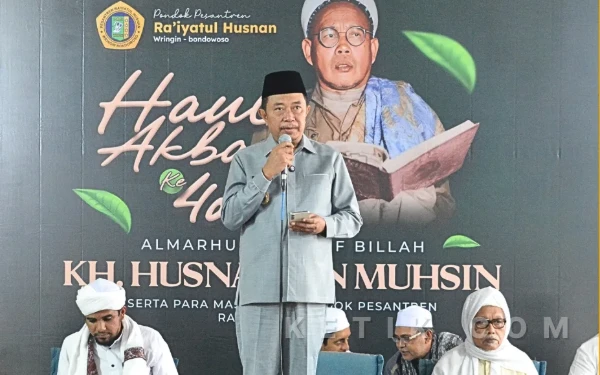Thumbnail Haul Akbar KH Husnan bin Muhsin ke-42, Bupati Bondowoso Tegaskan Peran Ulama dalam Membangun Peradaban