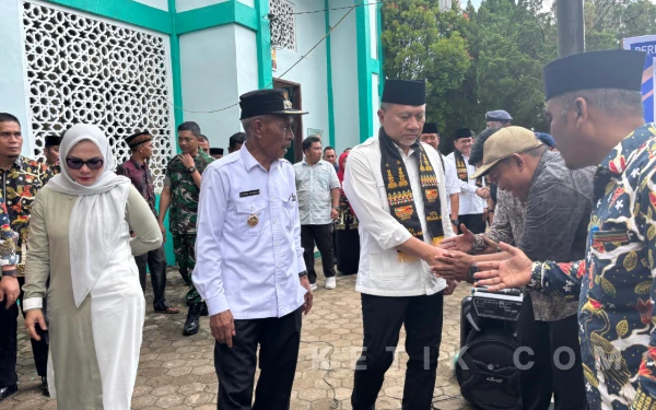 Thumbnail Berita - Zulhas Tinjau Rencana Lokasi Pembangunan Kanal Kreung Singkil Berbiaya Rp1,18 Triliun