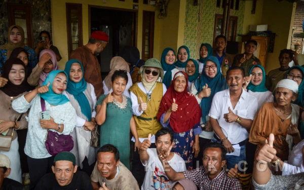 Thumbnail Berita - TP PKK Se-Kabupaten Lebak Guyub Berdonasi untuk Membantu Warga Banjir di Wanasalam