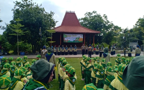 IGABA Panceng Syiarkan Hizbul Wathan Sejak Dini Melalui Camp Ceria di Wagos