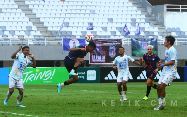 Thumbnail Berita - [FOTO] 10 Pemain Sumsel United Libas PSPS Pekanbaru 3-2