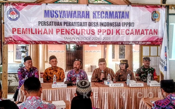 PPDI Tulungagung Gelar Muscam Karangrejo, Perkuat Sinergi Perangkat Desa Periode 2026–2031