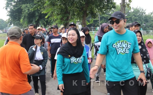 Thumbnail Berita - Hari Jadi ke-348 Brebes, Bupati Paramitha Serukan Hidup Sehat