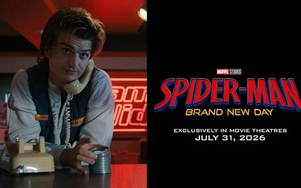 Thumbnail Berita - Susul Sadie Sink, Joe Keery Dirumorkan Tampil di Film Spider-Man Terbaru