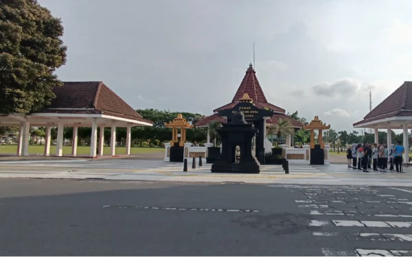 Pasca Renovasi, Beberapa Kali Hujan Deras, Alun-alun Lumajang Bebas Genangan Air