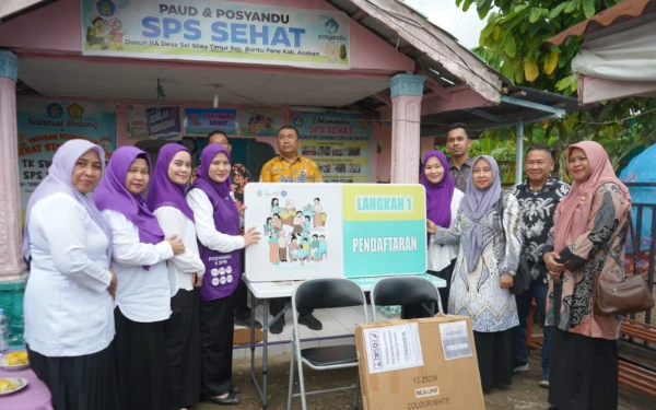 Thumbnail Berita - ‎Bunda PAUD Kabupaten Asahan Kunjungan Kerja ke PAUD dan Posyandu