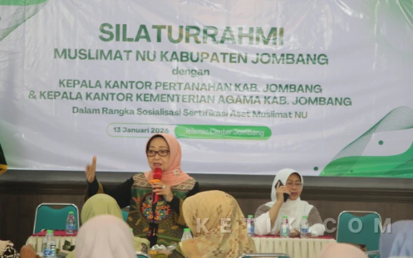 Thumbnail Berita - PC Muslimat NU Jombang Sosialisasikan Sertifikasi Aset, Gandeng BPN dan Kemenag