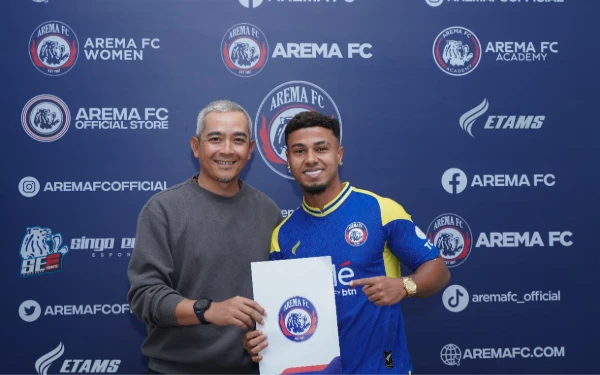 Thumbnail Berita - Ini Sosok Gabriel Silva, Winger Anyar Arema FC di BRI Super League 2025/2026