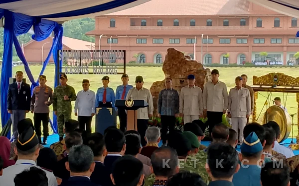 Thumbnail Berita - [FOTO] Suasana Eksklusif SMA Taruna Nusantara Kampus Malang di Hari Peresmian oleh Presiden Prabowo