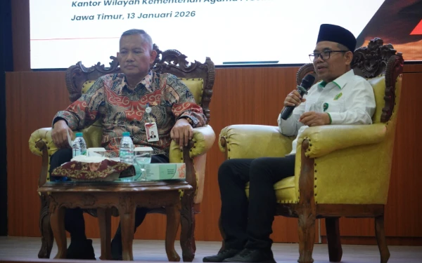 Thumbnail Kolaborasi KPK-Kemenag Jatim, Perkuat Antikorupsi Lewat Safari Keagamaan