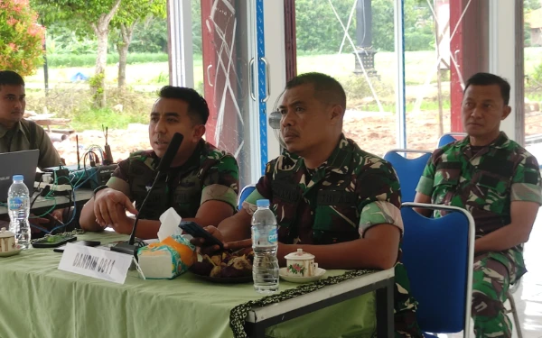 Thumbnail Berita - Zoom Nasional Percepatan Pembangunan KDMP Digelar, Dandim Tuban Ikuti dari Semanding