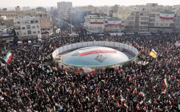 Thumbnail Demo Teheran Memanas, Kedubes Iran Keluarkan Pernyataan Resmi