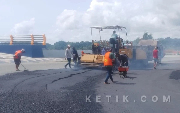 Thumbnail Berita - Peningkatan dan Rehabilitasi Empat Ruas Jalan di Halsel Rampung 100 Persen