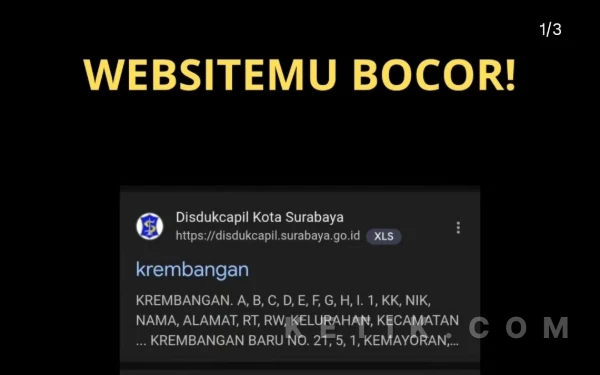 Thumbnail Berita - Dispendukcapil Surabaya Klarifikasi Isu Kebocoran Data, For Justice Soroti Tata Kelola-PDP