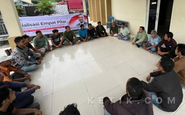 Thumbnail Berita - Jamaluddin Idham Sosialisasikan Empat Pilar Kebangsaan kepada Pemuda Abdya