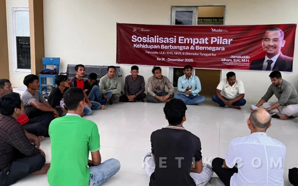 Thumbnail Berita - Jamaluddin Idham Sosialisasikan Empat Pilar Kebangsaan di Abdya