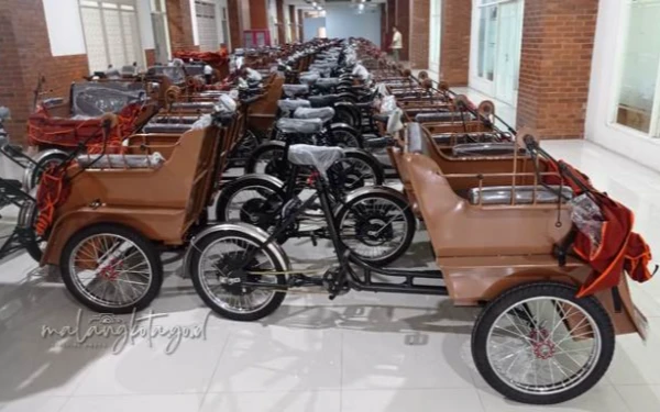 Thumbnail Berita - 90 Persen Calon Pengemudi Becak Listrik di Kota Malang Masuk Kelompok Rentan