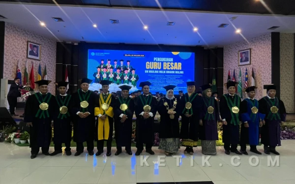 Thumbnail Berita - UIN Malang Kukuhkan 11 Guru Besar Baru, Siap Dongkrak Reputasi Kampus di Level Internasional