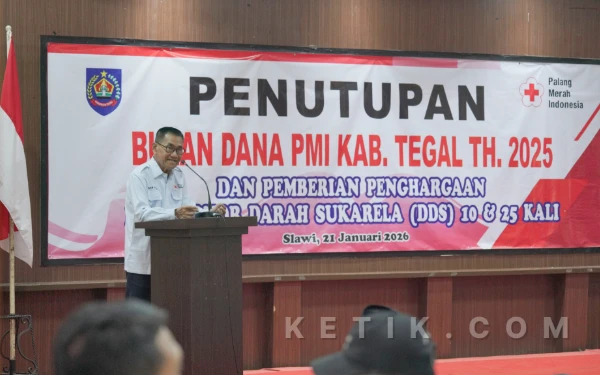 Thumbnail Berita - Hasil Gemilang! Bulan Dana PMI Tegal Capai Target 97 Persen, Terbaik Ketiga Jawa Tengah