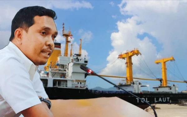 Thumbnail Sepuluh Tahun Tol Laut Berjalan, Muatan Balik Kapal Masih Belum Optimal