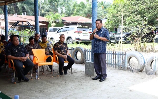 Thumbnail Berita - Posyandu Melur Desa Sipaku Area Terima Kunjungan Studi Tiru Persit Chandra Kirana