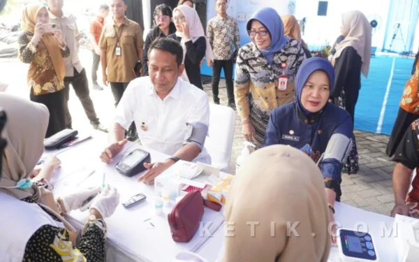 Thumbnail Berita - Kick Off CKG 2026, Dinkes Bojonegoro Targetkan Cakupan Lebih dari 46 Persen