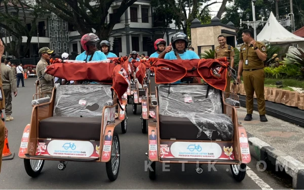 Cegah Kemacetan, DPRD Kota Malang Minta Zonasi Becak Listrik Diperjelas
