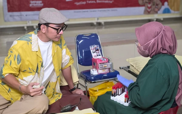 Thumbnail Ikut Donor Darah di Kwarda DKI Jakarta, John Pantau Ajak Generasi Muda Peduli Sesama