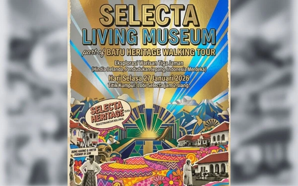 Thumbnail Berita - Menembus 3 Zaman, Yuk Ikuti Batu Heritage Walking Tour di Selecta