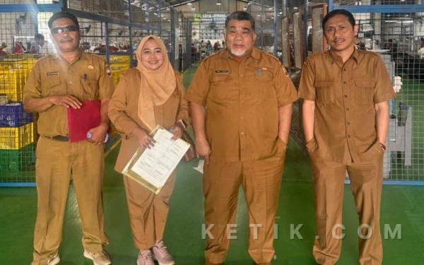 Thumbnail Berita - Disnaker Lebak Perkuat Hubungan Industrial Lewat Pembinaan di PT PWI 6