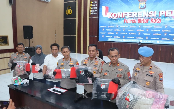 Thumbnail Berita - Polres Blitar Kota Tetapkan Menantu di Wonodadi Tersangka Pembunuhan Mertua, Motif Dendam