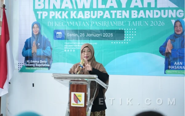 Thumbnail Berita - Giat Bina Wilayah PKK Kabupaten Bandung Tekankan Tertib Administrasi dan Optimalisasi Aplikasi Sipandu Bedas