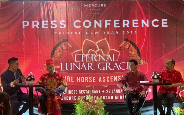 Thumbnail Eternal Lunar Grace, Mercure Surabaya Grand Mirama Sambut Tahun Kuda Api dengan Kemewahan Tradisi
