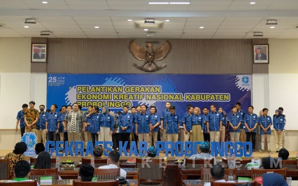 Thumbnail Berita - Momentum 7 Tahun, GEKRAFS Kabupaten Probolinggo Apresiasi Dukungan Bupati Gus Haris