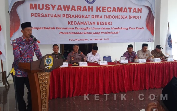 Thumbnail Berita - Ketua PPDI Geram di Muscam Besuki Tulungagung, Muncul Dua Agenda Sosialisasi terkait Kasun dan Bengkok