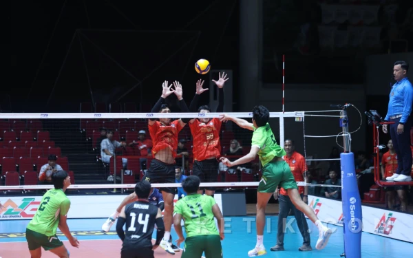 Proliga 2026 Seri Gresik, Surabaya Samator Tumbangkan Garuda Jaya 3-0