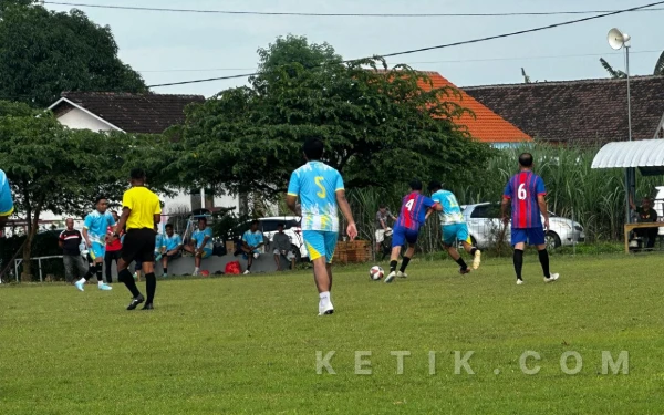 Thumbnail Berita - Laga Persahabatan Gus Barra FC Unggul Atas Koni Mojokerto FC