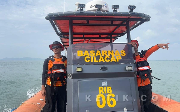 Penambang Pasir Tenggelam Di Muara Winong Cilacap, Tim SAR Lakukan Pencarian