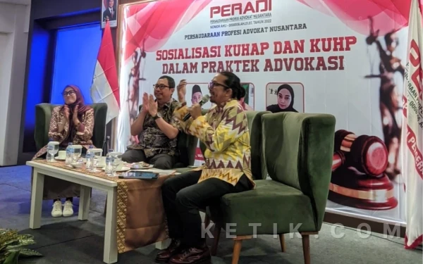 Thumbnail Upaya Advokat Peradi Nusantara DIY Agar Tak Tergilas KUHP Baru Lewat Sosialisasi KUHAP dan KUHP