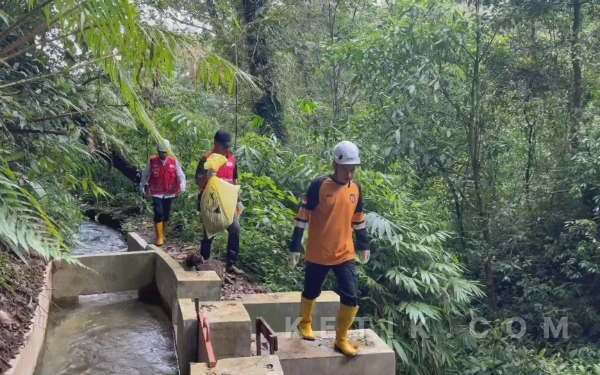 Hutan Lindung Tahura Raden Suryo Mojokerto Geger! Warga Temukan Mayat Bayi Perempuan di Aliran Sungai